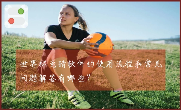 世界杯竞猜软件的使用流程和常见问题解答有哪些？